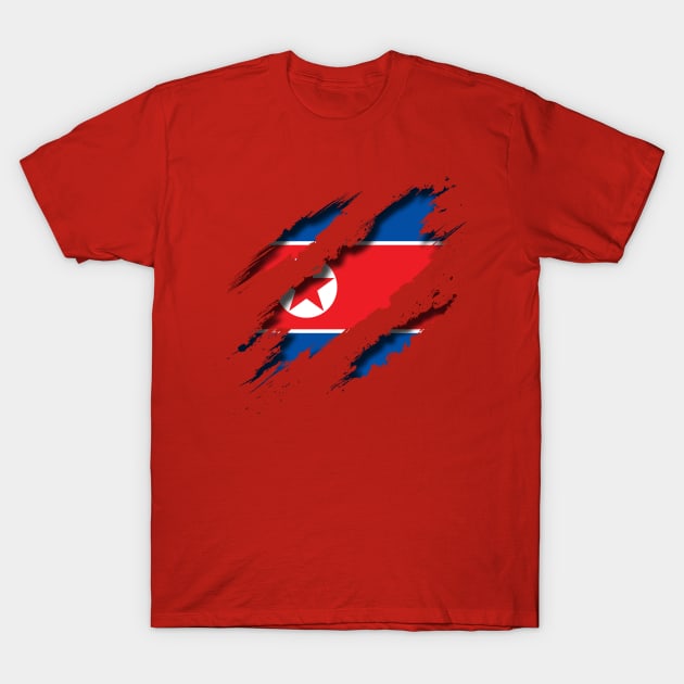 North Korea Shredding T-Shirt by blackcheetah